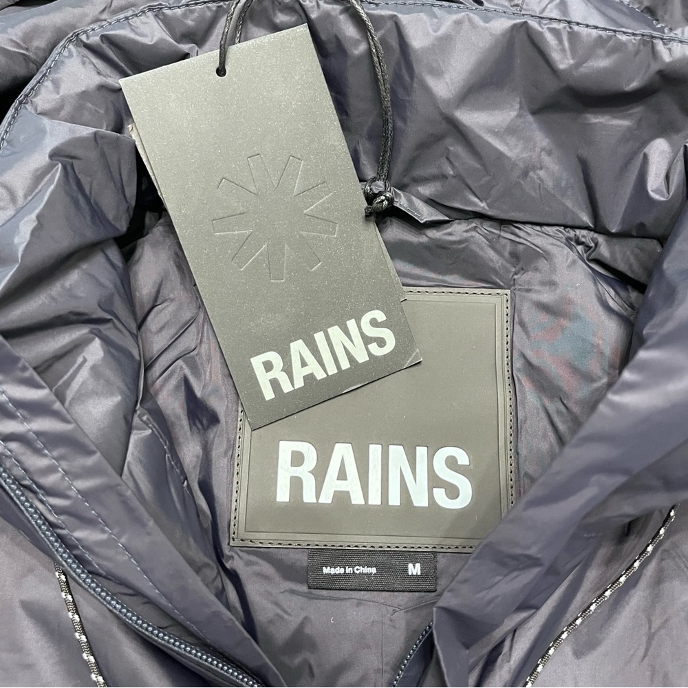 RAINS Padded Nylon Coat (Unisex) - Picture 6 of 9